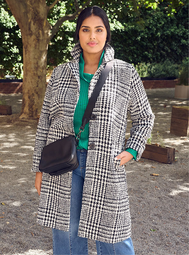 Plus Size Wool Coats