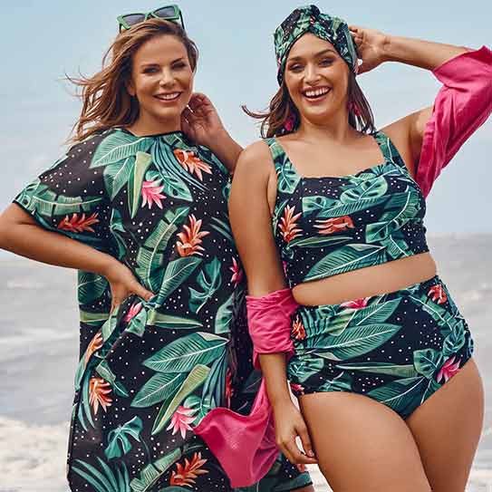 Choosing A Swimsuit For Your Body Type Plus Size